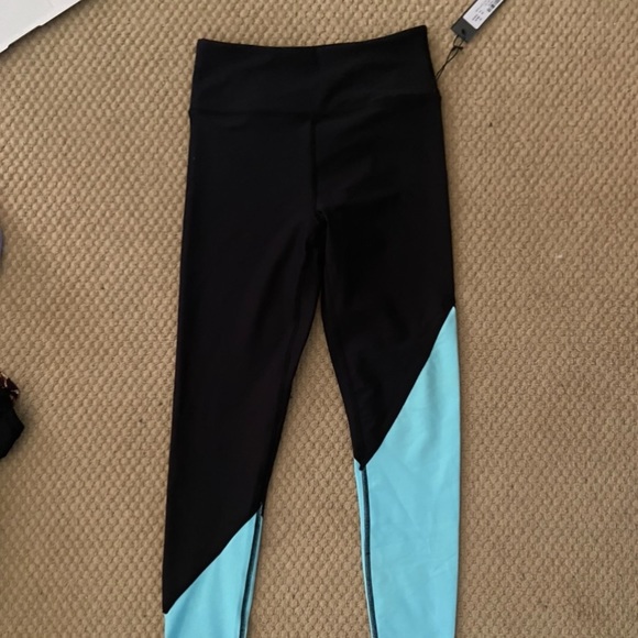 soulcycle Pants - COPY - Soul by Soulcycle Leggings Blue and Black NWT